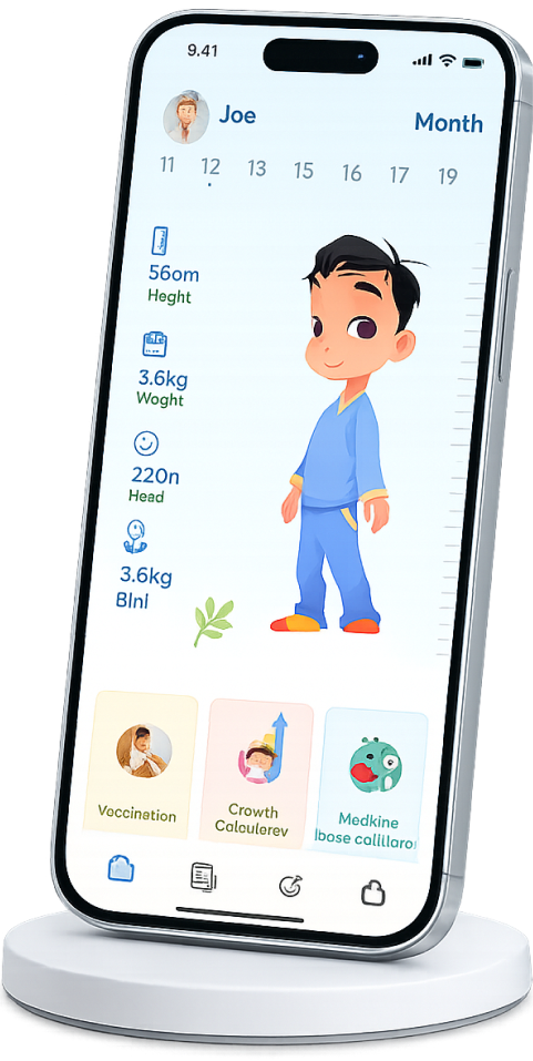 Parentology App Mockup
